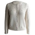 thumbnail image 1 of Suéter George para Mujer, con Perlas, Cuello Redondo Crema Talla Ch, 1 of 4