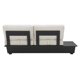 thumbnail image 4 of Love Seat Exterior Tien Negro Kessa Muebles, 4 of 5