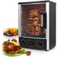 thumbnail image 1 of Horno Eléctrico Multifunción con Asador NutriChef, Horno de Convección Vertical de 23 Litros con Puerta de Vidrio, para Asar y Gratinar, Temporizador y Control de Temperatura, 34 × 31 × 48 cm, 1 of 4