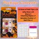 thumbnail image 4 of Uñas Postizas Muswarm Amarillo Negro Blanco con Calabaza Araña y Casa Embrujada para Halloween, 4 of 7