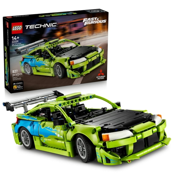 Set LEGO Technic Auto Mitsubishi Eclipse de Fast and Furious 42229
