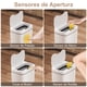 thumbnail image 2 of 2 PZS Bote De Basura Inteligente Sensor 14L De Baño PrettyCare GC01 Blanco, 2 of 12