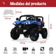 thumbnail image 2 of Kids House Carrito Montable Buggy Rocket 12V para Niños, Motor Dual, Control Remoto, Puertas Dobles, Luces LED, Música, Avance y Retroceso, Bluetooth, Batería Recargable, Seguro y Divertido, 2 of 5