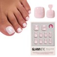 thumbnail image 1 of Uñas postizas Glamnetic Velvet 32 piezas color rosa natural, 1 of 9