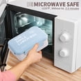thumbnail image 4 of Fiambrera Bento para niños y adultos | Recipiente hermético para preparar comidas con compartimentos | Fiambrera de plástico apta para microondas para el hogar, la oficina y la escuela, 4 of 6