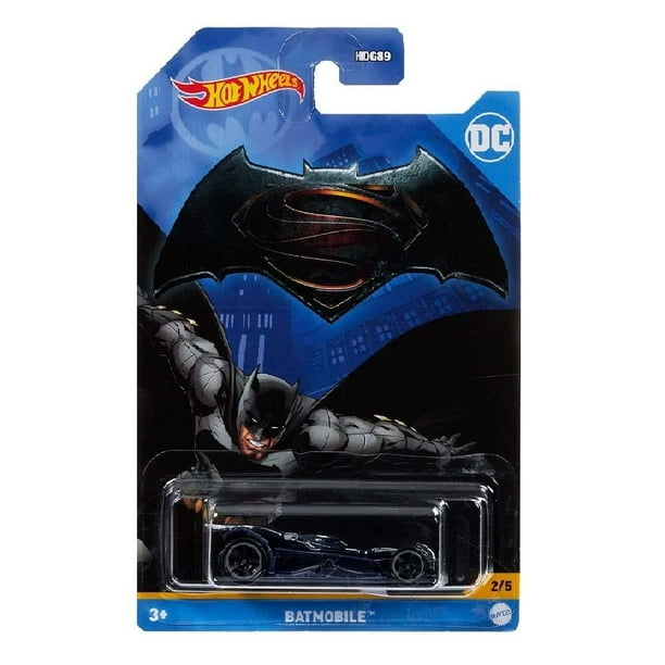 Vehículo de Juguete Mattel Hot Wheels Batman Varios Modelos 1 pza