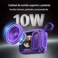 thumbnail image 3 of Bocina JYX, Altavoz Bluetooth Portátil, Altavoz para Exteriores Impermeable IPX5, Mini Altavoz Inalámbrico con Subwoofer de 10 W, 6-8H de Reproducción, altavoz para fiestas en casa, viajes, L3, 3 of 7