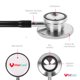thumbnail image 5 of Kit Esfigmomanómetro Aneroide + Estetoscopio Doble VitalCare, 5 of 7