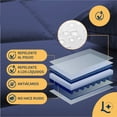 thumbnail image 3 of Cubrecolchón Laila Suave Cubrecolchon Antiacaros Cloud Sleep Individual, 3 of 9
