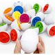 thumbnail image 4 of Juego Didáctico Para Niños, Juguete Educativo Huevos Xtellar multicolor, 4 of 4