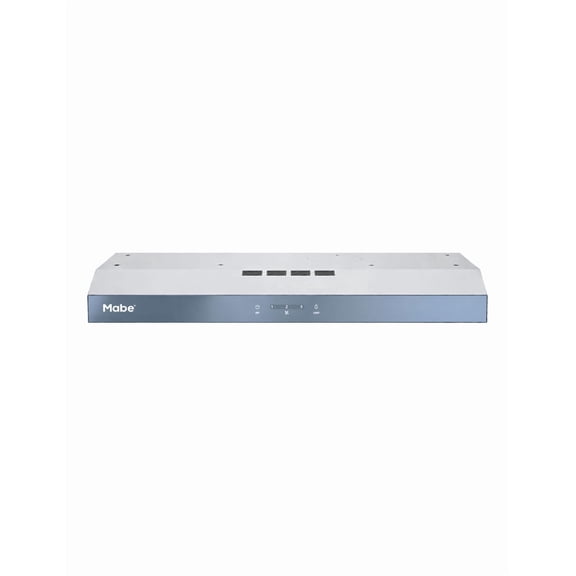 Campana de Cocina Mabe Bajo Gabinete 80 cm Acero Inoxidable CMPU80DSSX0 Panel Digital Touch 200 m³/h 3 Velocidades Luz LED