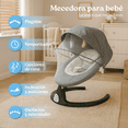 thumbnail image 2 of Mecedora Bouncer Silla Vibradora Electrica Musical Columpio YEI YI-SBELECGY, 2 of 7