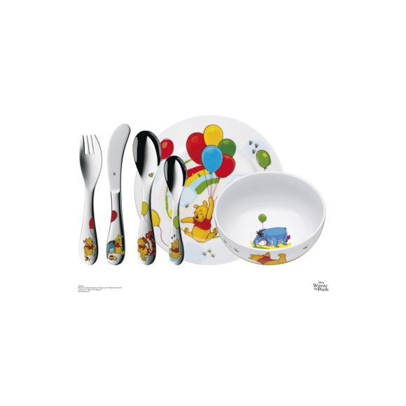 Juego de Vajilla Infantil WMF Winnie The Pooh de 6 Piezas