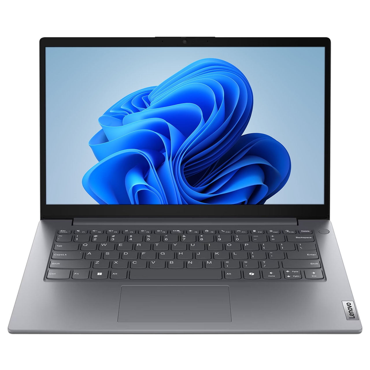 Laptop Lenovo V14 G5 IRL: Procesador Intel Core i3 1315U (hasta 4.5 GHz), Memoria de 8GB DDR5, SSD de 512GB, Pantalla de 14" LED Full HD (1920 x 1080), Video UHD Graphics, S.O. Windows 11 Home.