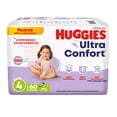 thumbnail image 1 of Pañales Huggies UltraConfort etapa 4 niña 60 piezas, 1 of 6