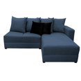 thumbnail image 2 of Sala esquinera Modular El Bazar Store Orlando Azul marino 200x160 cm, 2 of 6