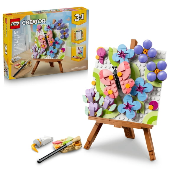 Set LEGO Creator Pintura Decorativa de Arte Floral 31390
