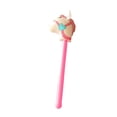 thumbnail image 2 of Caballo de juguete de palo de juguete inflable Juguete de palo divertido y ligero para festivales para niños Rosa, 2 of 9