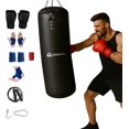 thumbnail image 1 of Saco de Box 1,20 m Bluelander, Costal de Boxeo, Negro, 1 of 7