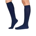 thumbnail image 2 of Calceta Escolar Lisa 6 Pares Talla 9/12 Años Color Azul Marino, 2 of 3