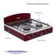 thumbnail image 5 of Estufa Parrilla de Gas de Mesa 4 quemadores Garell Tinta de Acero Inoxidable PM4Q-IT, 5 of 7