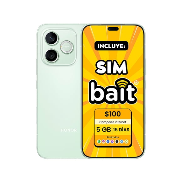 Honor 600e 8GB RAM 256GB ROM sprout green más chip BAIT de regalo