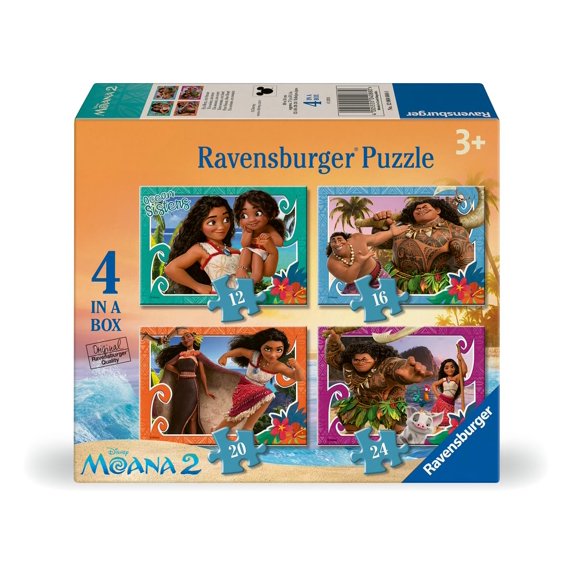 Rompecabezas Ravensburger Moana 2 para niños de más de 3 años y 4