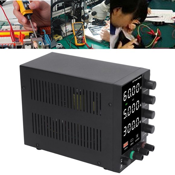 Fuente De Alimentación CC DPS3010U Fuente De Alimentación Regulada Conmutada De Escritorio 0-30V 0-10A Con Interruptor De Alarma De Cortocircuito OCP Baja Ondulación Y