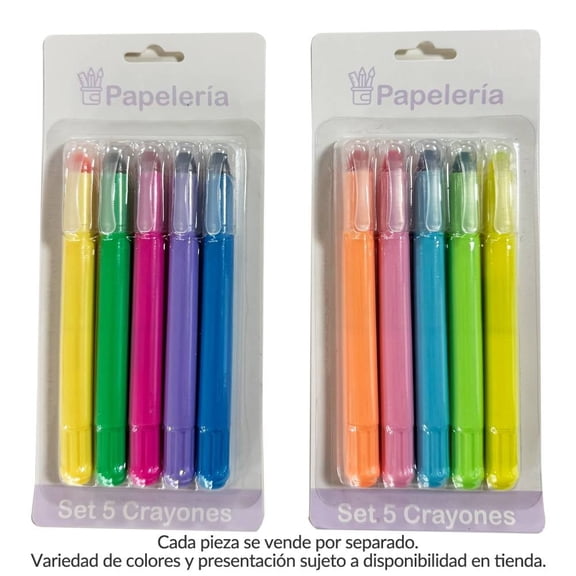 Crayones Prichos N/A A555507 / Varios modelos 5 piezas