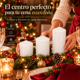 thumbnail image 4 of Set de 3 Velas Blancas Decorativas Centro de Mesa Navideño, 4 of 5