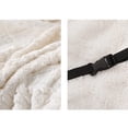 thumbnail image 4 of Funda de terciopelo para sillón reclinable | Protector para sofá reclinable con correas elásticas | Funda antideslizante para sofás, 4 of 7