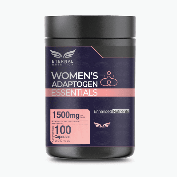 Women's Essentials: Maca y Adaptógenos para Mujer, Schisandra + Shatavari + Reishi, 100 Cápsulas