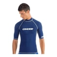thumbnail image 1 of Playera para Caballero Cressi Rashguard Manga Corta Talla S Azul, 1 of 3