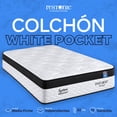 thumbnail image 3 of Colchón + Box Restonic White Pocket - Matrimonial, 3 of 9