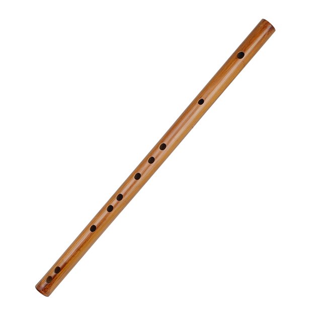 Flautín de madera, flauta pequeña y práctica, instrumento musical tradicional (tonalidad de Sol)