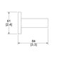 thumbnail image 2 of Portapapel Clasica Cromo 217 HELVEX, 2 of 3