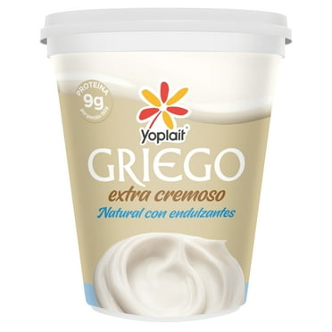 Yogurt Yoplait Griego natural endulzado extra cremoso 650 g