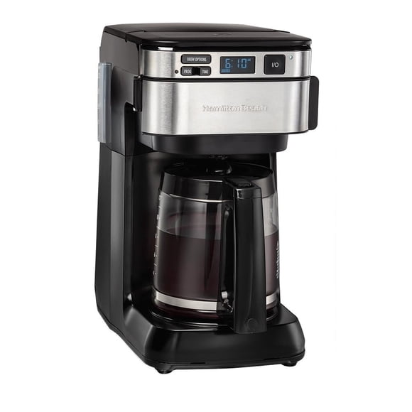 Cafetera Digital Hamilton Beach 12 Tazas Acero Inoxidable