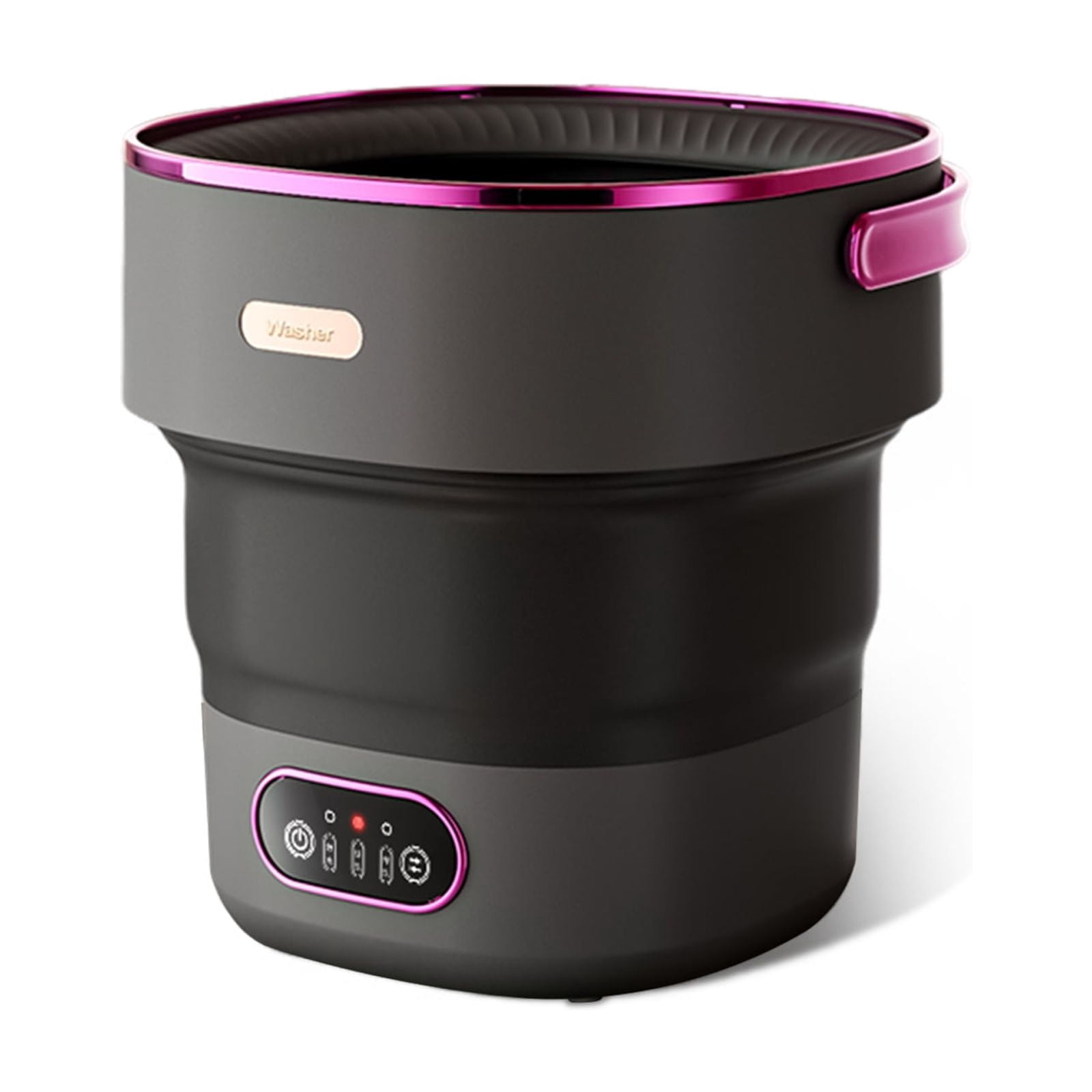 Lavadora Portátil Plegable con Centrifugadora - Capacidad de 12-13 Litros - Solución Silenciosa y Compacta para Ropa Interior, Ropa de Bebé, Calcetines