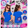 thumbnail image 3 of Pack 3 Playeras para Niña Estampadas Algodón Tallas 4 a 8, 3 of 4