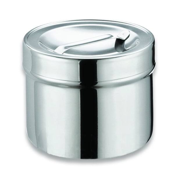 Recipiente Tapa Algodón Equipo Médico Plata Mediano Medstar Medstar MGT-0397