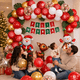 thumbnail image 4 of Set de Globos Navideños Santa Muñeco de Nieve y Reno 67 Piezas, 4 of 5