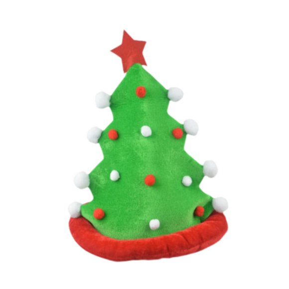 Sombrero de Navidad Gorro de Fiesta Accesorio para Disfraz Divertido Y Adorno Festivo Hecho de Franela Suave Adecuado para Adultos Y Niños en árbol de Navidad