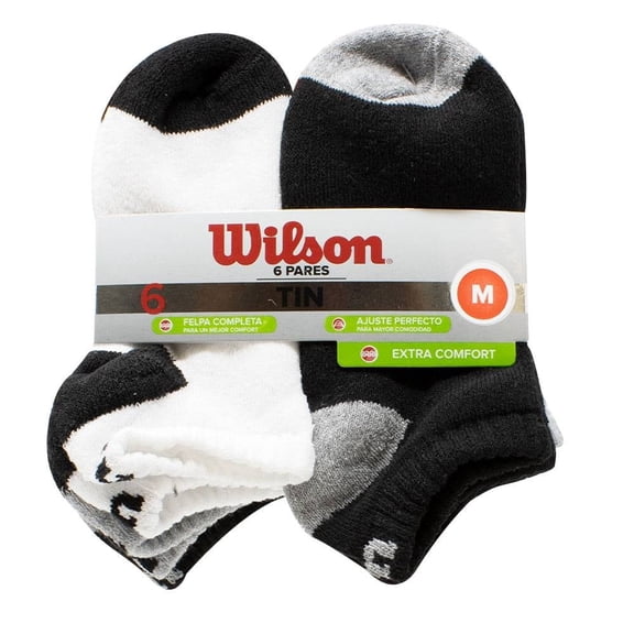 Tin Wilson para Niño, 6 Pares Talla M