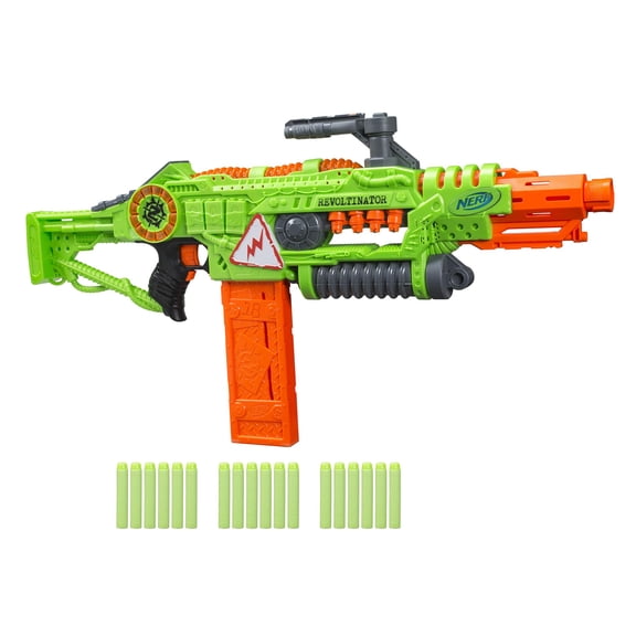 Nerf Zombie Strike Blaster con Luces y Sonidos Motorizados
