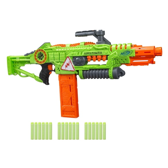 Nerf Zombie Strike Blaster con Luces y Sonidos Motorizados