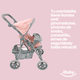 thumbnail image 3 of Carriola de Juguete para Muñeca iBaby Lariana Rosa Gris, 3 of 5