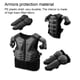 thumbnail image 5 of Greeniant Armadura de cuerpo completo, traje de Motocross, equipo de protección para moto de cross, esquí, cofre, columna vertebral, codera, Ropa Deportiva, Zapatos Negro S, 5 of 6