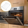 thumbnail image 2 of 1 rejilla telescópica práctica para horno eléctrico, rejilla de acero inoxidable., 2 of 5