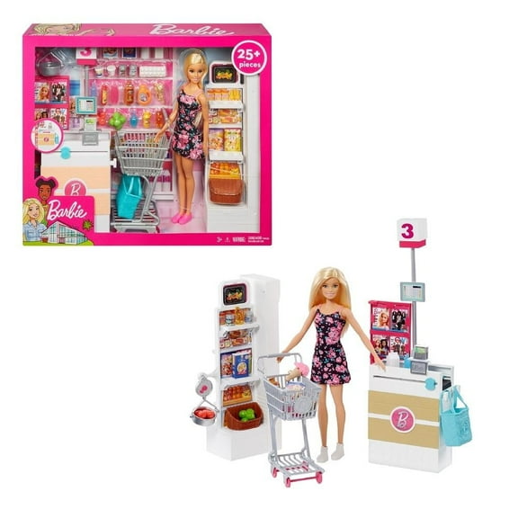 Set de Juego Barbie Mattel Supermercado